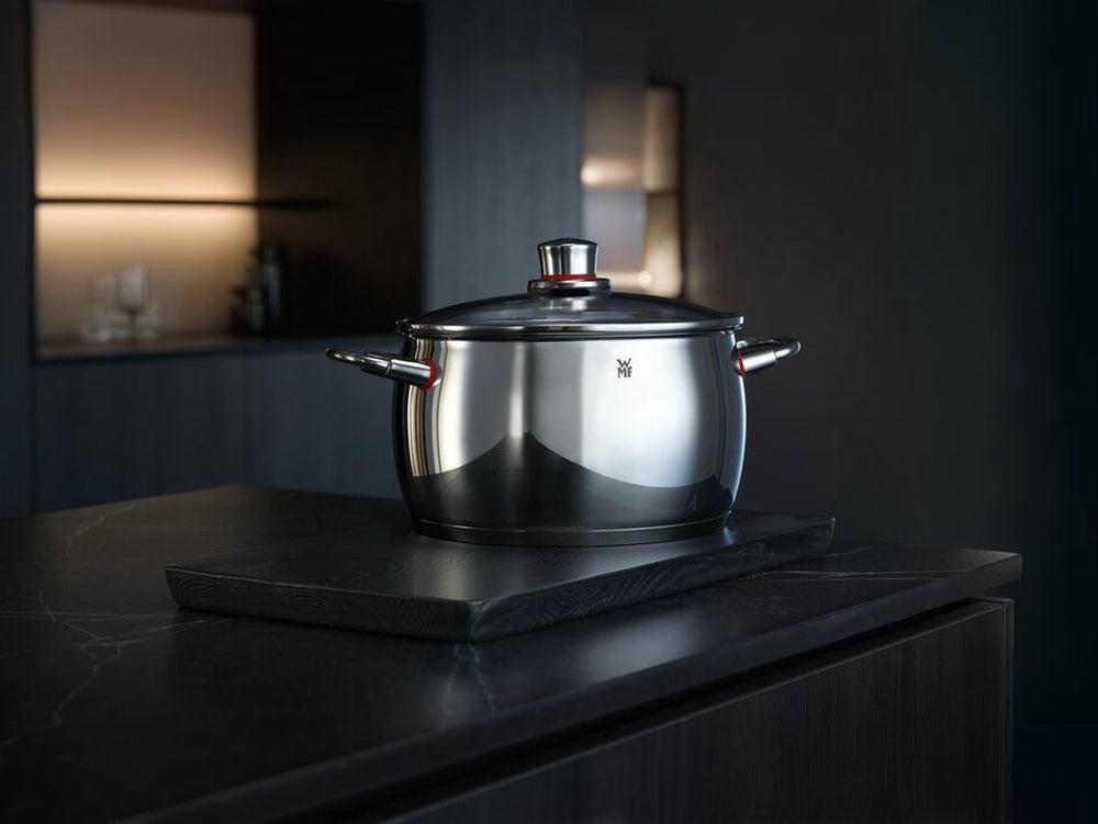 WMF Topfset Quality One - RVS - 5-teilig - Inklusive GRATIS Cookinglife Kochgeschirr Set - Kochtopf ø 16, 20, 20 und 24 cm sowie Stielkasserolle ø 16 cm
