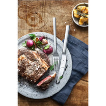 WMF Steakmesser Nuova - 6 Stück - Inklusive GRATIS Cookinglife Pfeffer- und Salzmahlerset