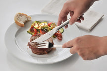 WMF Steakmesser Nuova - 6 Stück - Inklusive GRATIS Cookinglife Pfeffer- und Salzmahlerset