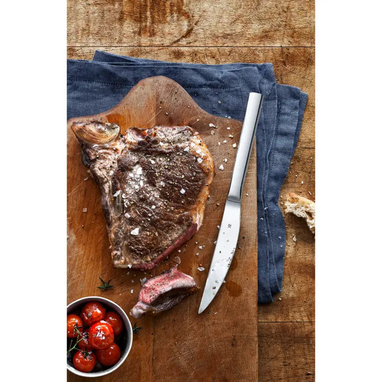 WMF Steakmesser Nuova - 6 Stück - Inklusive GRATIS Cookinglife Pfeffer- und Salzmahlerset