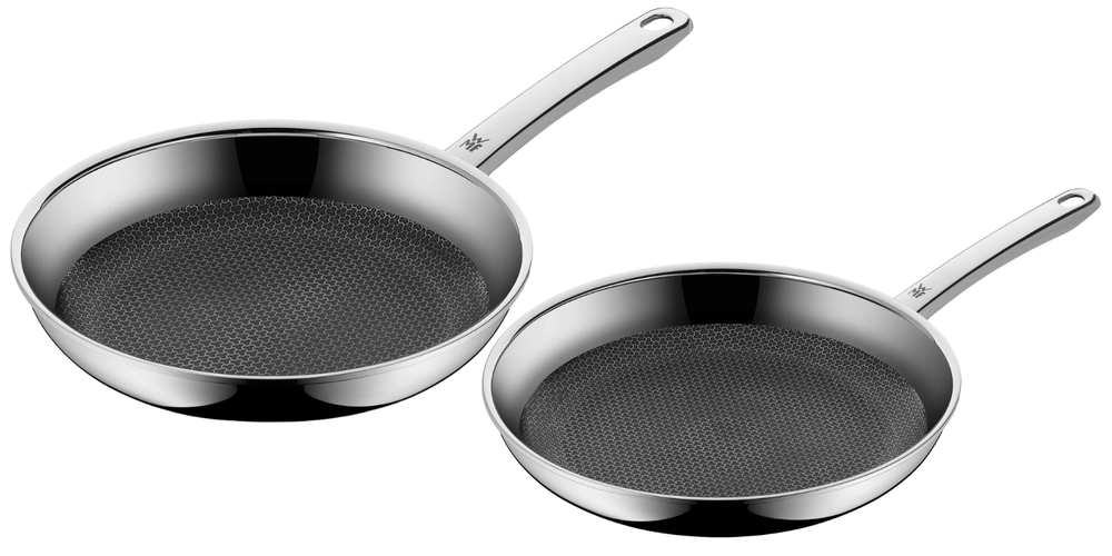 WMF Bratpfannenset Profi Resist - Non Stick 2-teilig ø 24 & 28 cm - geeignet für alle Wärmequellen - Standard-Antihaftbeschichtung
