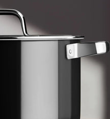 WMF Topfset Fusiontec 2.0 Mineral Pro Schwarz 4-teilig - Kochtöpfe ø 16, 20, 24 cm & Stieltopf ø 16 cm