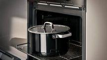 WMF Topfset Fusiontec 2.0 Mineral Pro Schwarz 4-teilig - Kochtöpfe ø 16, 20, 24 cm & Stieltopf ø 16 cm