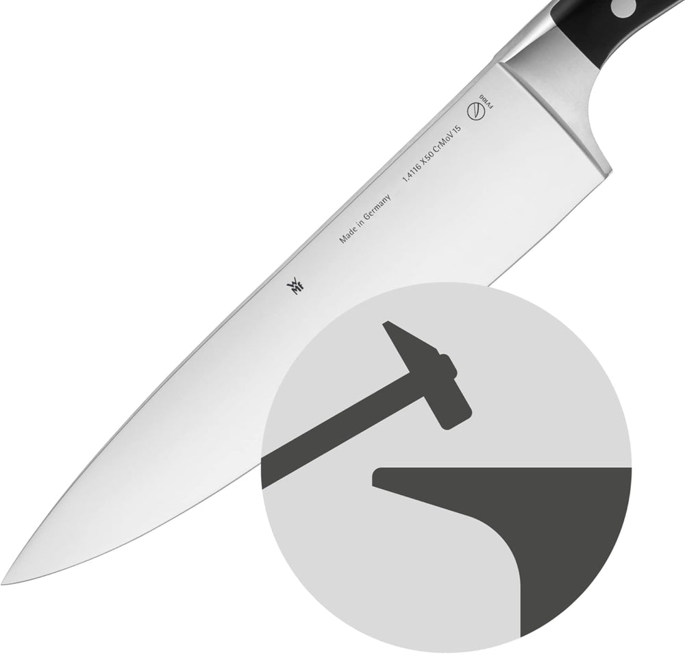 WMF Messerblock Spitzenklasse Plus 6-teilig - Asiatisches Messerset - Spezialklingenstahl geschmiedet