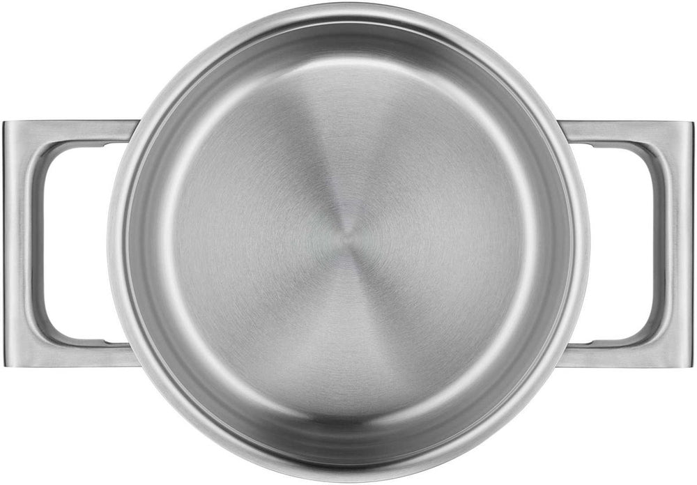 WMF Topfset Ultimate Cool 5-teilig - Edelstahl - Kochtöpfe ø 16, 20, 20, 24 cm & Stieltopf ø 16 cm