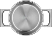 WMF Topfset Ultimate Cool 5-teilig - Edelstahl - Kochtöpfe ø 16, 20, 20, 24 cm & Stieltopf ø 16 cm