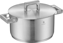 WMF Topfset Ultimate Cool 5-teilig - Edelstahl - Kochtöpfe ø 16, 20, 20, 24 cm & Stieltopf ø 16 cm