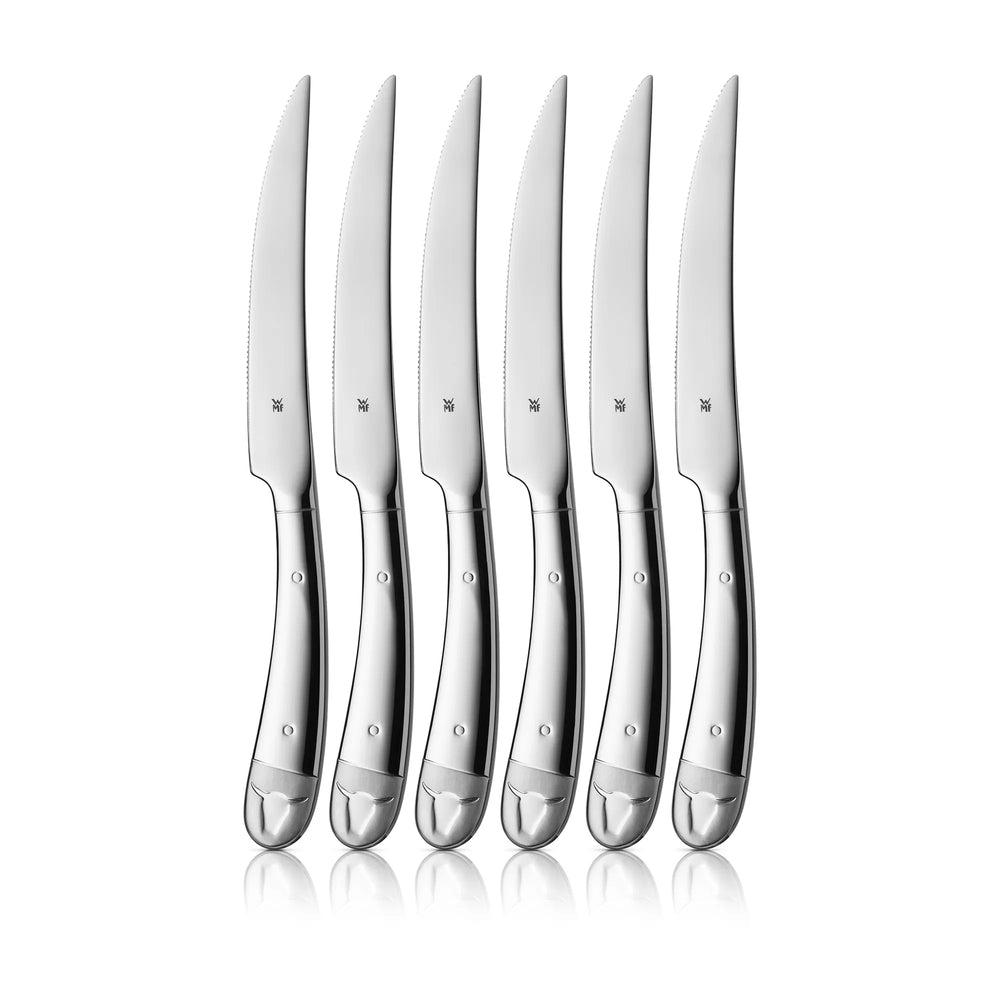 WMF Steakmesser 6-teilig - Inklusive GRATIS Cookinglife Pfeffer- und Salzmahlerset