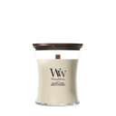 WoodWick Duftkerze Medium Patchouli Crème - 11 cm / ø 10 cm - Duftkerze im Glas - Holzdocht