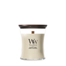 WoodWick Duftkerze Medium Patchouli Crème - 11 cm / ø 10 cm - Duftkerze im Glas - Holzdocht