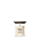 WoodWick Duftkerze Mini Vanilla & Sea Salt - 8 cm / ø 7 cm - Duftkerze im Glas - Holzdocht