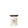 WoodWick Duftkerze Mini Vanilla & Sea Salt - 8 cm / ø 7 cm - Duftkerze im Glas - Holzdocht