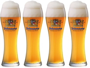 Weihenstephaner Biergläser Weizen - 500 ml - 4 Stück