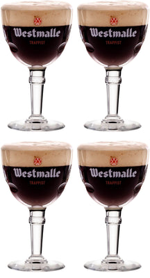 Westmalle Trappistenbiergläser - 330 ml - 4 Stück