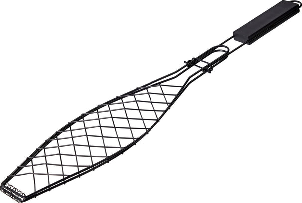 Cookinglife BBQ Fischgrill Fire & Flavour - Antihaft Metall - Grillen von Fisch und Gemüse
