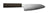 Yaxell Santokumesser Hana 12,5 cm – 3-lagiger Edelstahl – dunkelbrauner Pakkaholzgriff