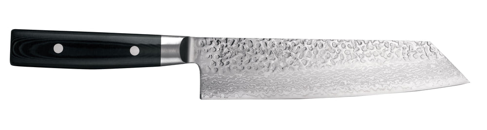 Yaxell Kiritsuke messer Zen 20 cm – 37-lagiger Damaststahl aus Edelstahl – Griff aus Canvas-Micarta