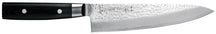 Yaxell Zen Kochmesser 20 cm – 37-lagiger Damaststahl – Griff aus Canvas-Micarta