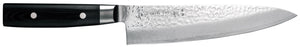 Yaxell Zen Kochmesser 20 cm – 37-lagiger Damaststahl – Griff aus Canvas-Micarta