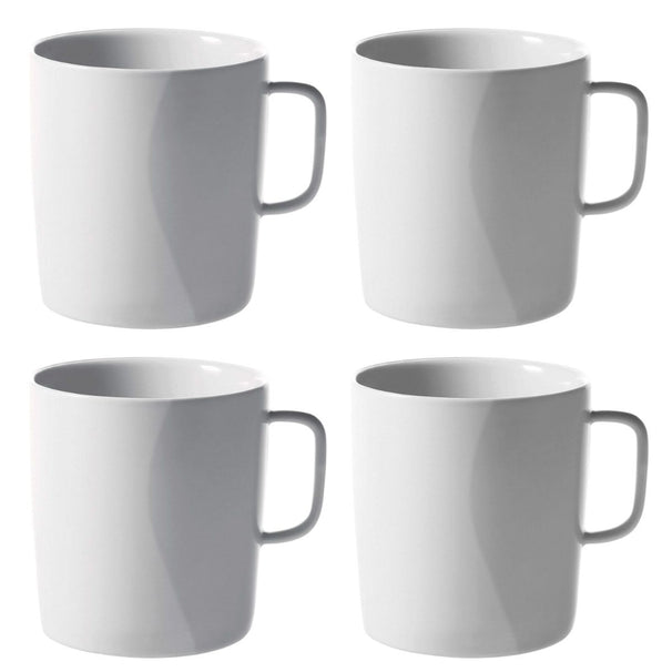 Alessi Kaffeebecher PlateBowlCup 300 ml - 4 Stück - Jasper Morrison - AJM28/89