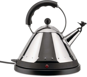 Alessi Wasserkocher MG32 Edelstahl / Schwarz - 1.5 Liter - 2000 W - Micheal Graves - MG32 B