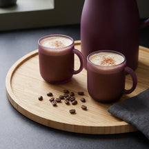 Luminarc Kaffeegläser / Teegläser mit Henkel Moka Delice Cherry - 250 ml - 4 Stück