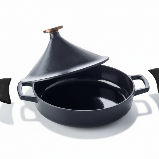 Welche Tajine darf auf Holzkohle oder dem Grill?