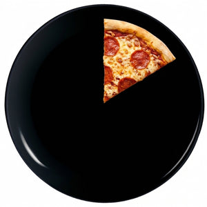 Arcoroc Pizzateller Evolutions Schwarz - ø 32 cm - 6 Stück