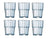 Arcoroc Tumbler Norvege Gehärtetes Glas 200 ml - 6 Stücke