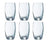 Arcoroc Wasserglas Salto 350 ml - 6 Stücke