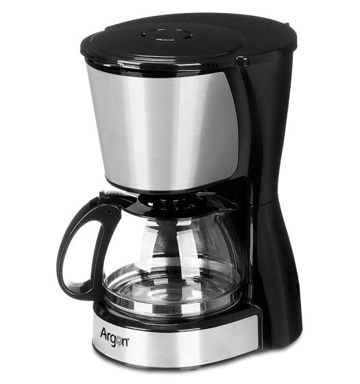 Argon Filter-Kaffeemaschine mit Glaskanne - 6 Tassen - 750 ml