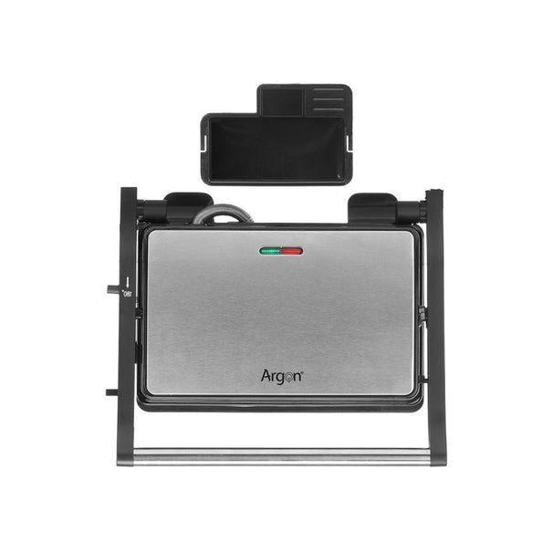 Argon Kontaktgrill / Paninigrill Schwarz - 1000 W
