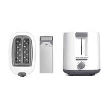 Argon Toaster Matt Weiß - 2 Schlitze - 750 W