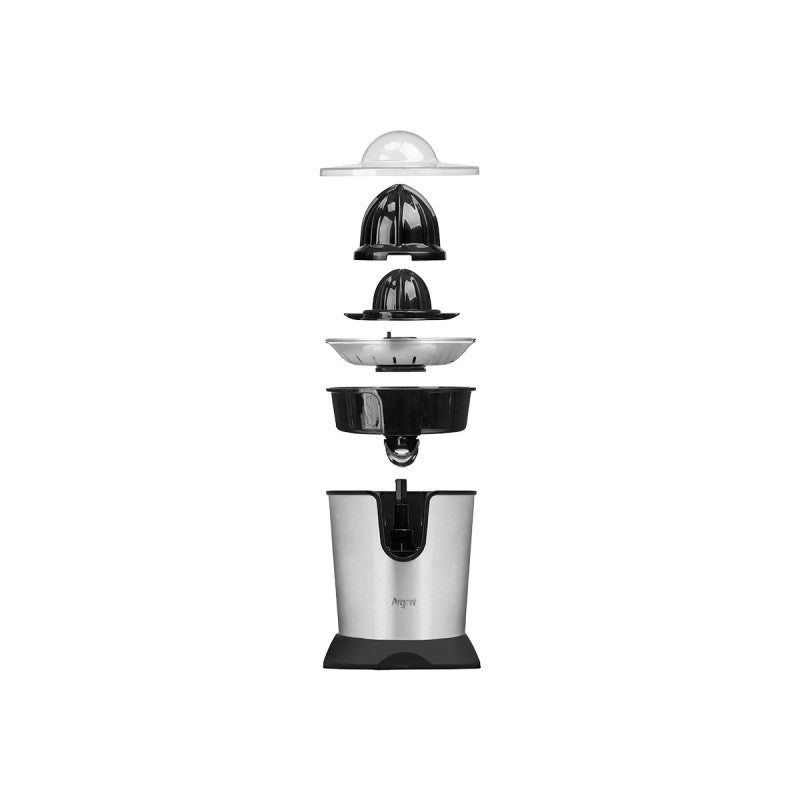 Argon Elektrische Zitruspresse Schwarz/Edelstahl - 350 ml - 85 W