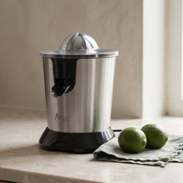 Argon Elektrische Zitruspresse Schwarz/Edelstahl - 350 ml - 85 W