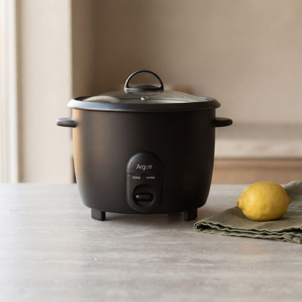 Argon Reiskocher Matt Schwarz - 1,8 Liter - 700 W