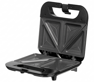 Argon Sandwichmaker Schwarz - Für 2 Sandwiches - 750 W