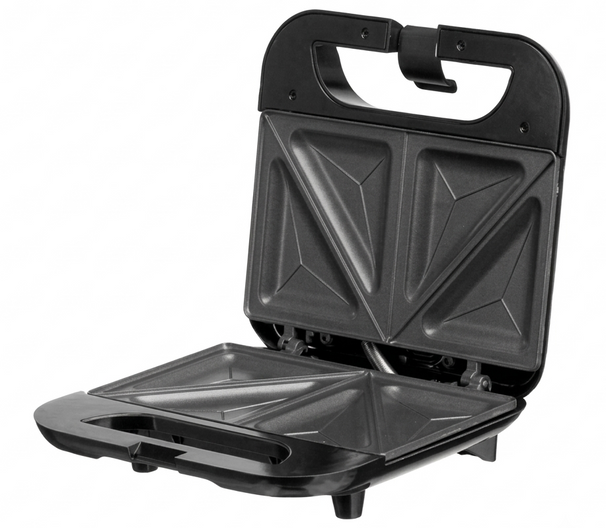 Argon Sandwichmaker Schwarz - Für 2 Sandwiches - 750 W