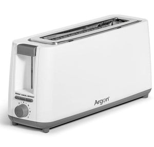 Argon Toaster Matt Weiß - 1 Lange Schlitze - 900 W
