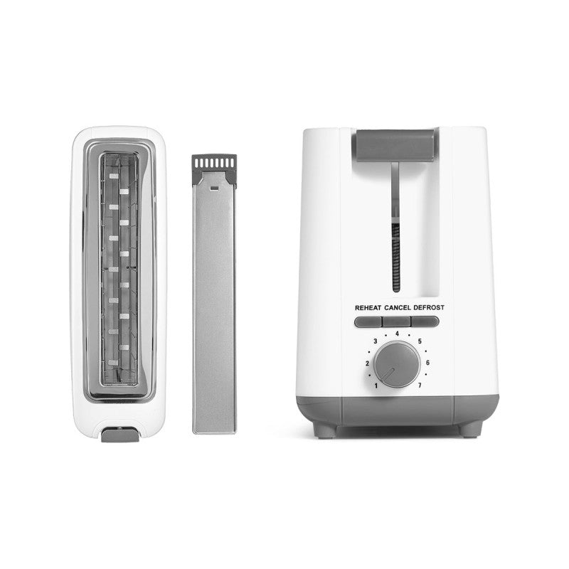 Argon Toaster Matt Weiß - 1 Lange Schlitze - 900 W