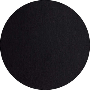 ASA Selection Platzset - Leder Optik Fein - Schwarz - ø 38 cm