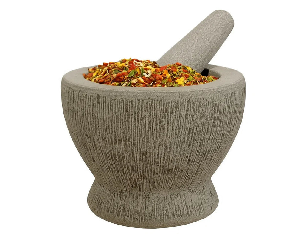 Cookinglife Mörser aus Granit - Grau - ø 14 cm