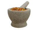 Cookinglife Mörser aus Granit - Grau - ø 14 cm