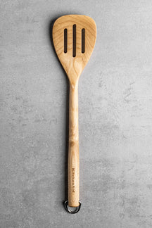 KitchenAid Pfannenwender Core Birkenholz 33 cm Braun - Spatel Kochlöffel