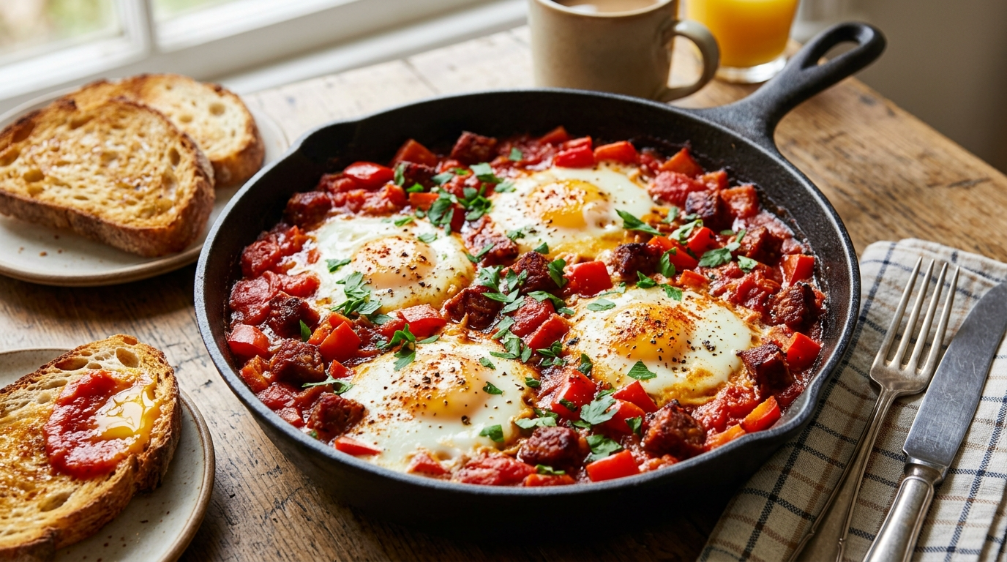 Ein warmes, aromatisches Frühstück, das sich von selbst zubereitet