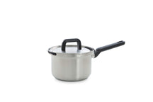BK Pfannenset Flow Cool 5-teilig - Edelstahl - Kochtöpfe ø 16, 18, 20, 24 cm & Stieltopf ø 16 cm