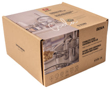 Beka Kochtopf mit Glasdeckel - Cicla - Edelstahl - ø 24 cm - 5,2 Liter - geeignet für alle Wärmequellen