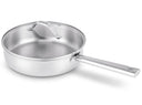 Beka Schmorpfanne / Sauteuse mit Glasdeckel Cicla Ø 24 cm – ohne antihaftbeschichtung – geeignet für alle Wärmequellen