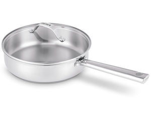 Beka Schmorpfanne / Sauteuse mit Glasdeckel Cicla Ø 24 cm – ohne antihaftbeschichtung – geeignet für alle Wärmequellen