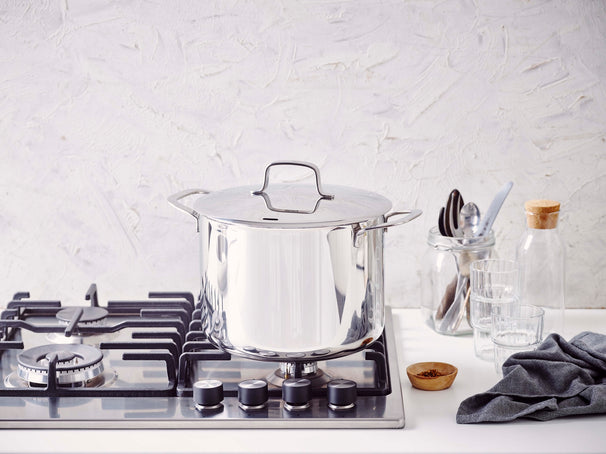 Beka Kochtopf Maestro RVS mit Deckel ø 20 cm / 3,7 Liter - geeignet für alle Wärmequellen